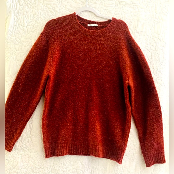 ⭐️Zara-Maroon Sweater⭐️ size XLarge - Picture 1 of 2